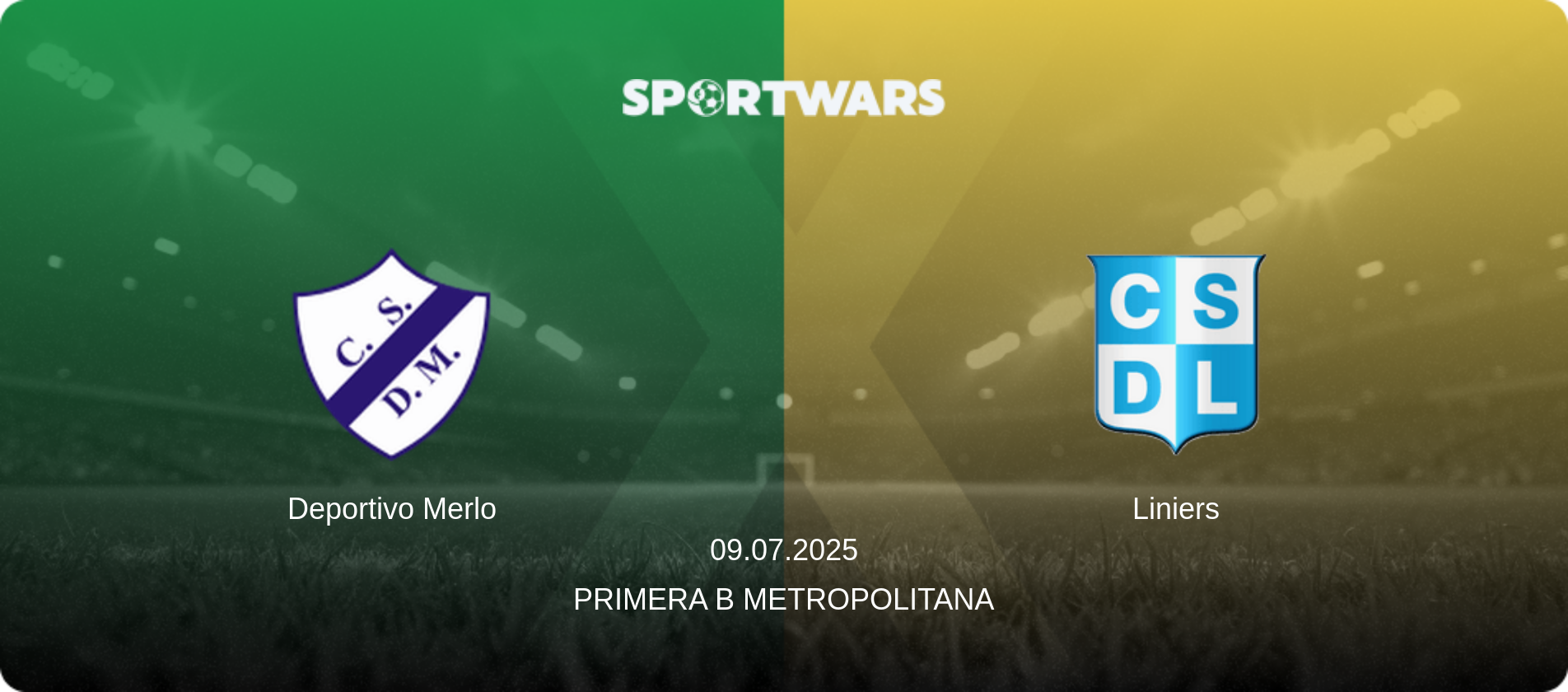 Deportivo Merlo — Liniers, 09.07.2025 — Primera B Metropolitana (match preview)
