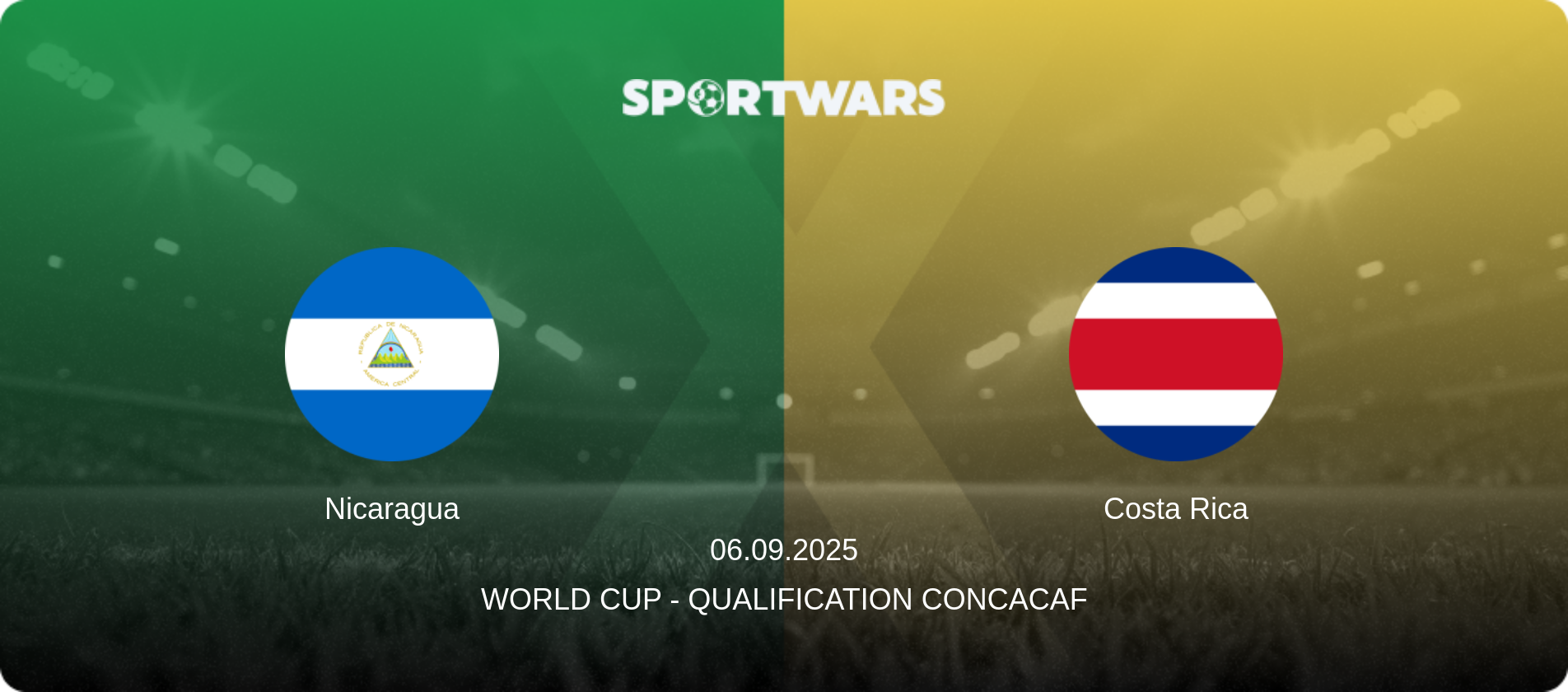 Nicaragua — Costa Rica, 06.09.2025 — World Cup - Qualification CONCACAF (match preview)