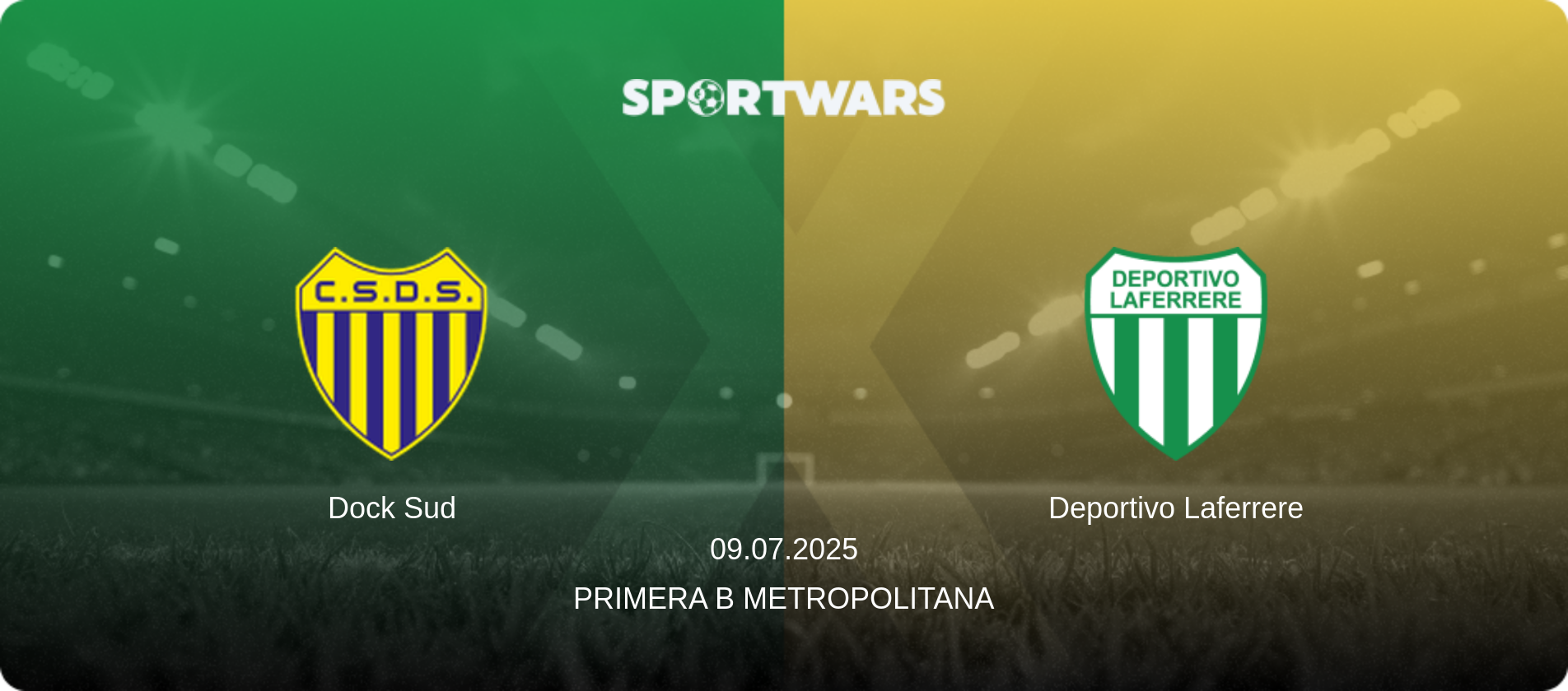 Dock Sud — Deportivo Laferrere, 09.07.2025 — Primera B Metropolitana (match preview)