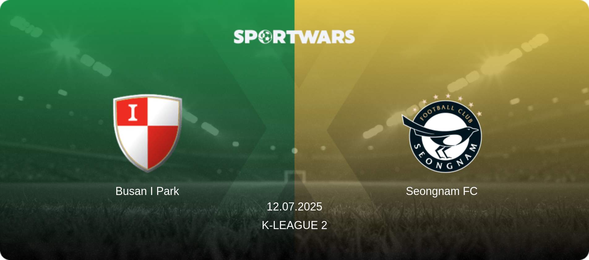 Busan I Park — Seongnam FC, 12.07.2025 — K-League 2 (match preview)