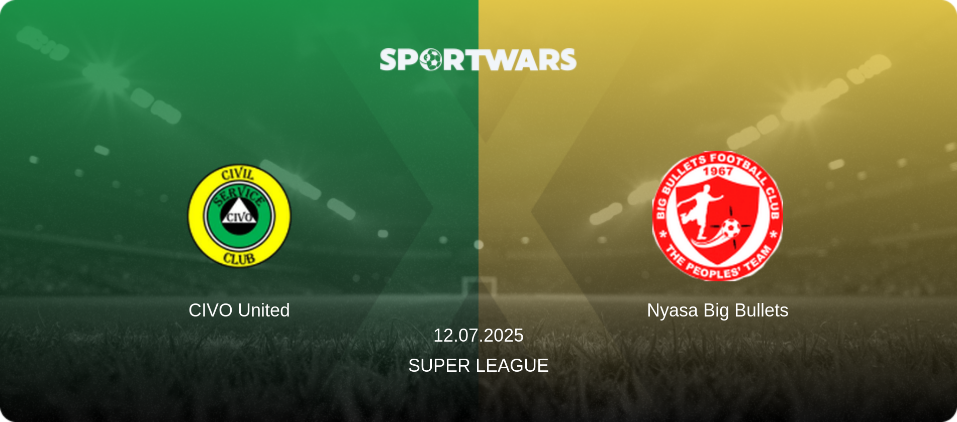 CIVO United — Nyasa Big Bullets, 12.07.2025 — Super League (match preview)