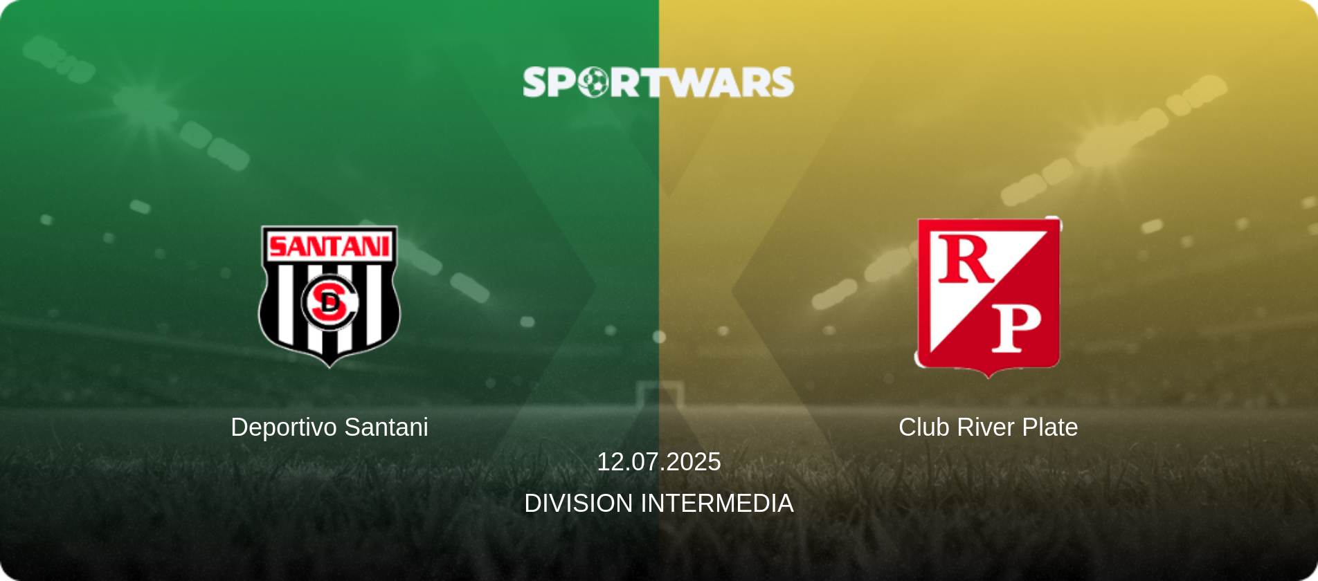 Deportivo Santani — Club River Plate, 12.07.2025 — Division Intermedia (match preview)