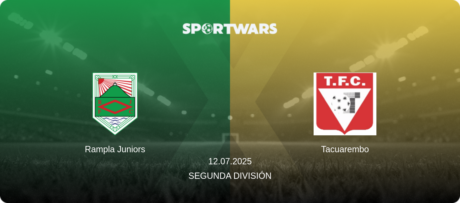 Rampla Juniors — Tacuarembo, 12.07.2025 — Segunda División (match preview)