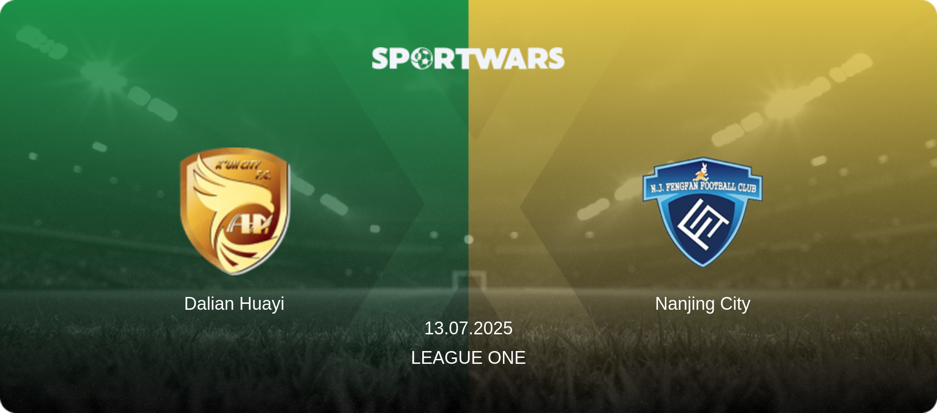 Dalian Huayi — Nanjing City, 13.07.2025 — League One (match preview)