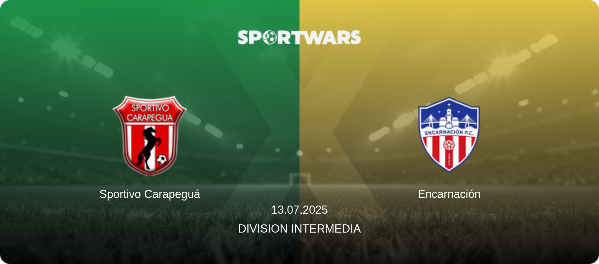 Sportivo Carapeguá — Encarnación, 13.07.2025 — Division Intermedia (match preview)