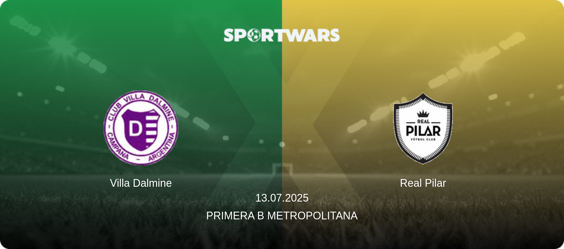 Villa Dalmine — Real Pilar, 13.07.2025 — Primera B Metropolitana (match preview)