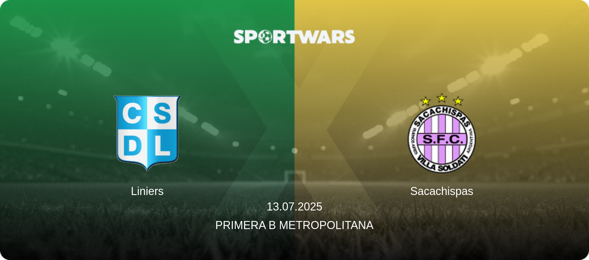 Liniers — Sacachispas, 13.07.2025 — Primera B Metropolitana (match preview)