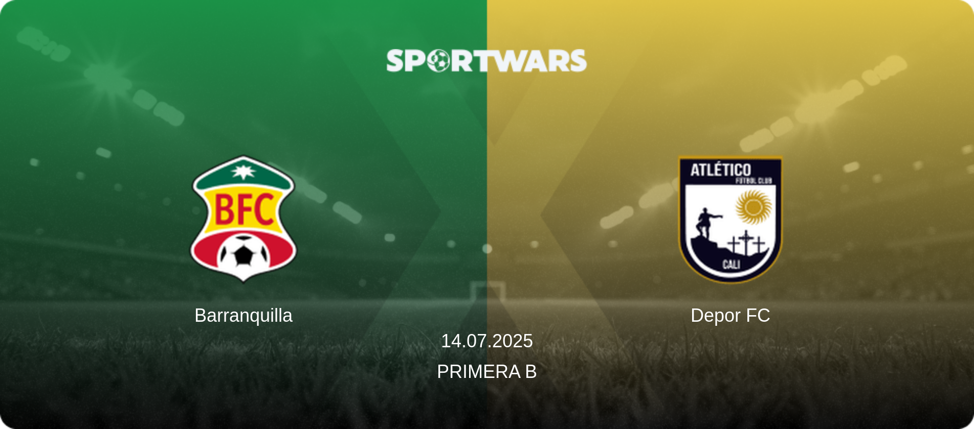 Barranquilla — Depor FC, 14.07.2025 — Primera B (match preview)