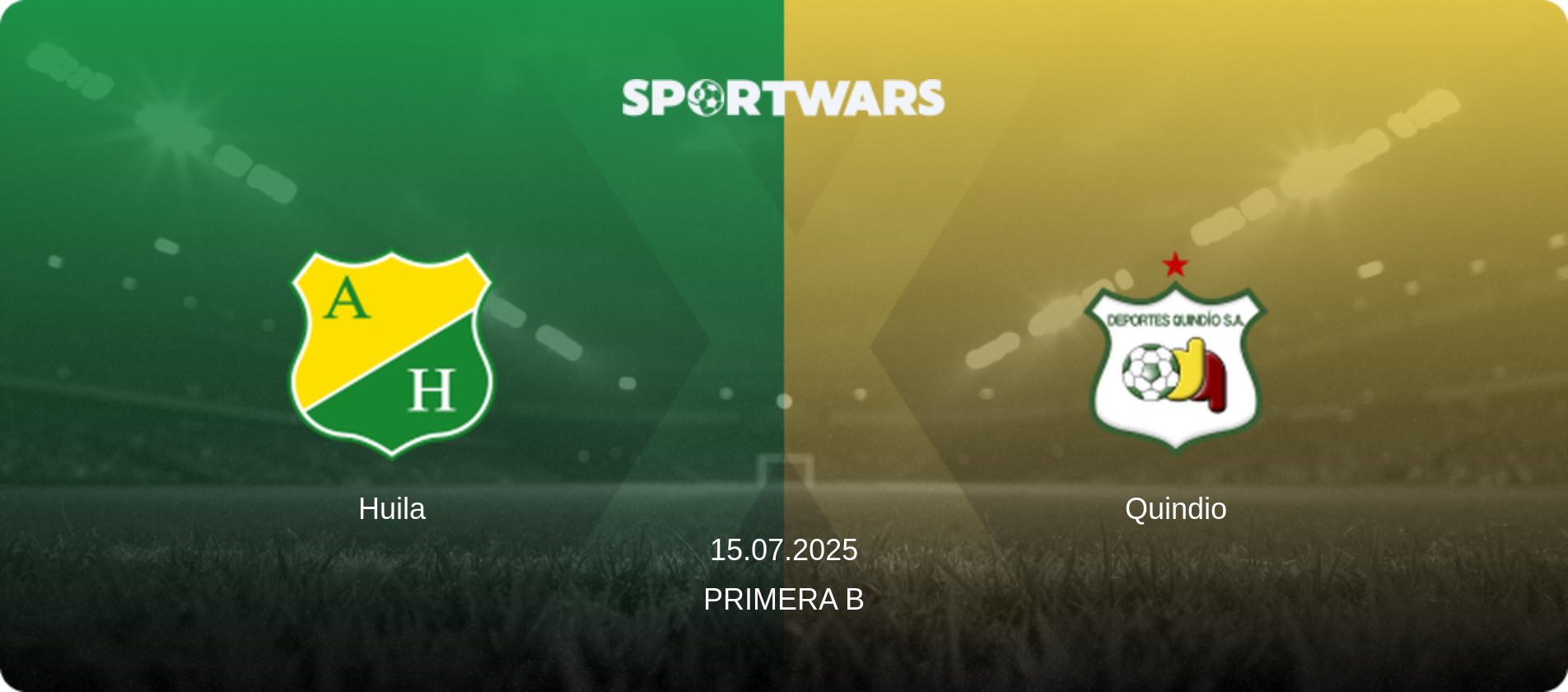 Huila — Quindio, 15.07.2025 — Primera B (match preview)