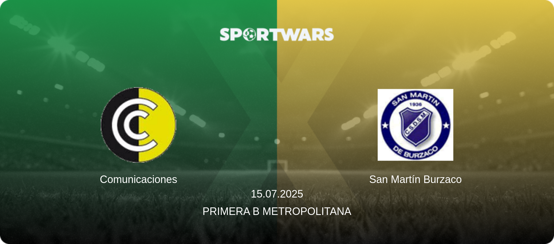 Comunicaciones — San Martín Burzaco, 15.07.2025 — Primera B Metropolitana (match preview)