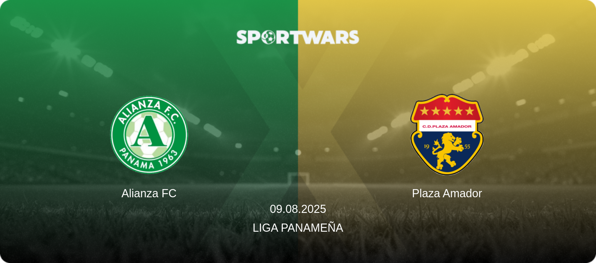 Alianza FC — Plaza Amador, 09.08.2025 — Liga Panameña (match preview)