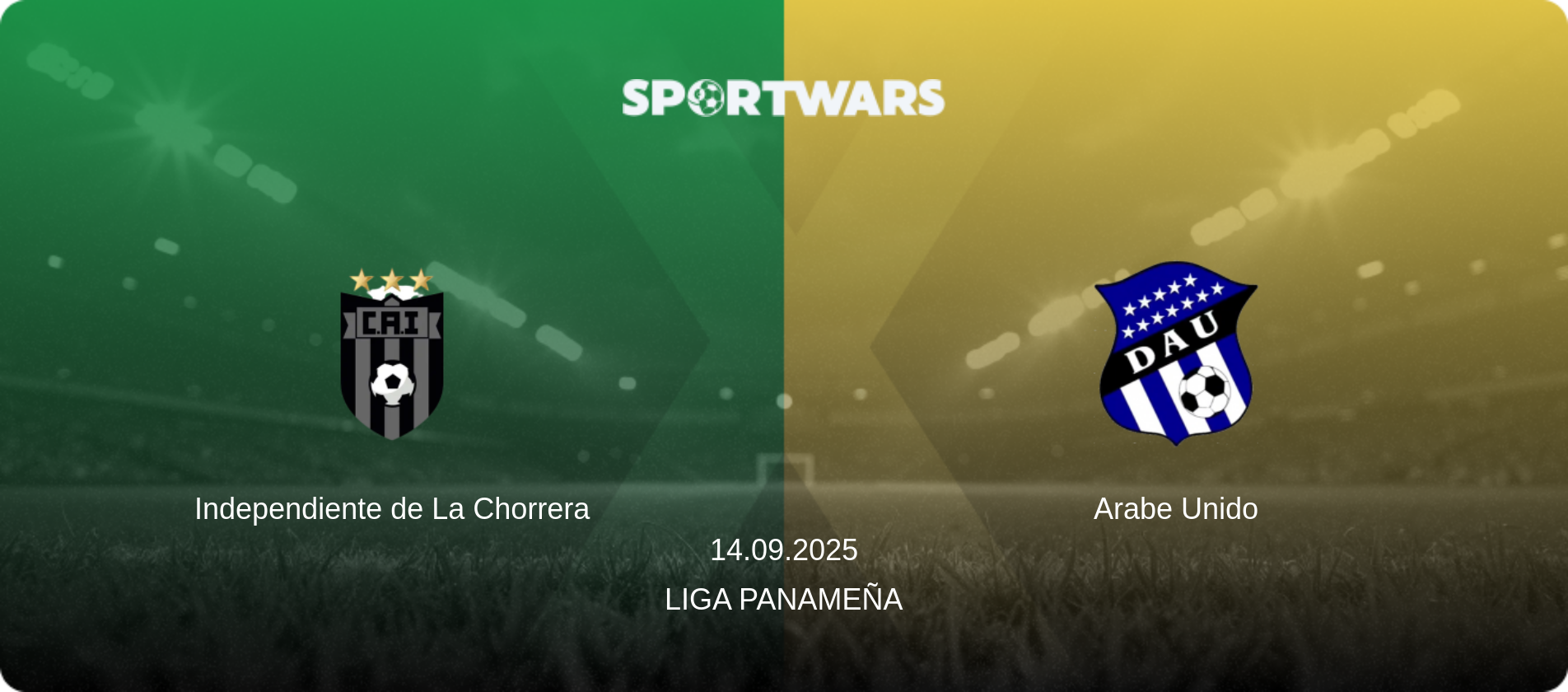 Independiente de La Chorrera — Arabe Unido, 14.09.2025 — Liga Panameña (match preview)