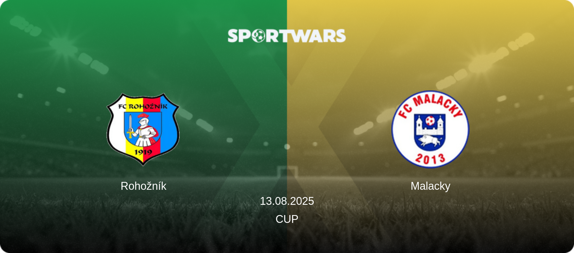 Rohožník — Malacky, 13.08.2025 — Cup (match preview)