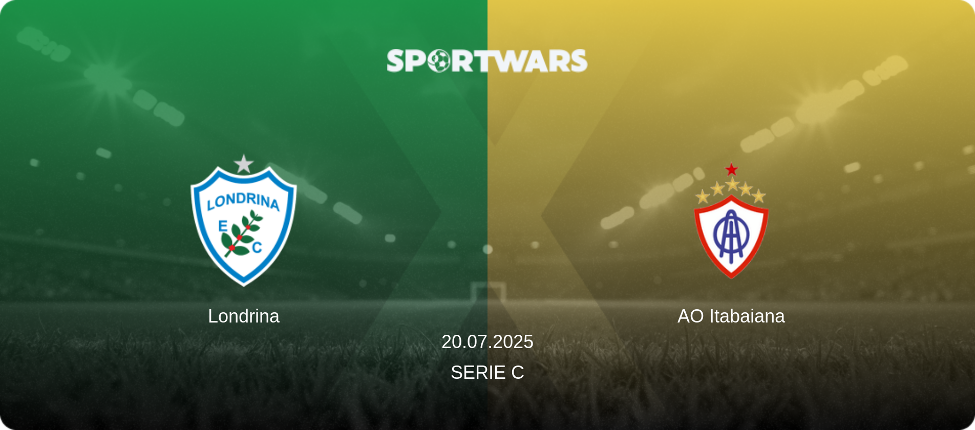 Londrina — AO Itabaiana, 20.07.2025 — Serie C (match preview)