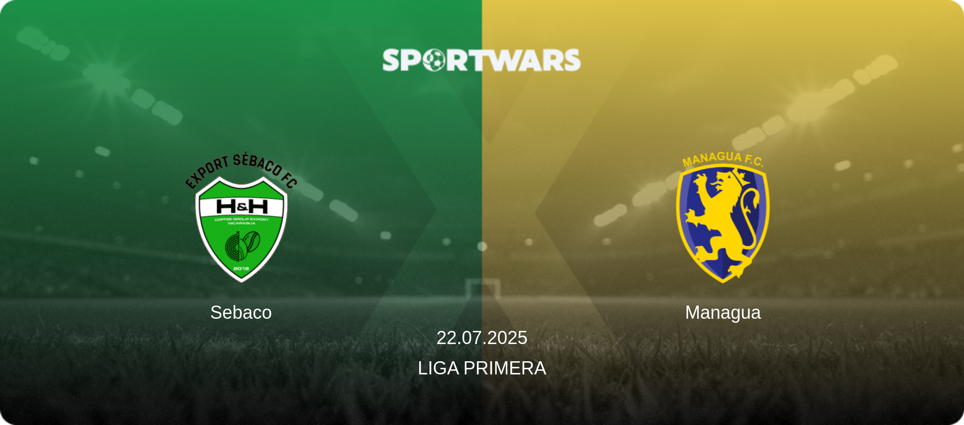 Sebaco — Managua, 22.07.2025 — Liga Primera (match preview)