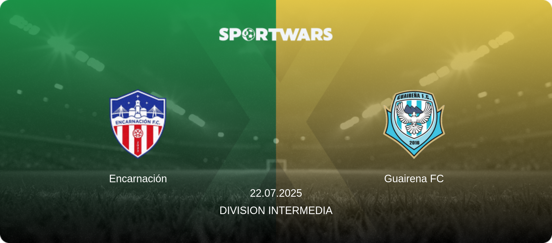 Encarnación — Guairena FC, 22.07.2025 — Division Intermedia (match preview)