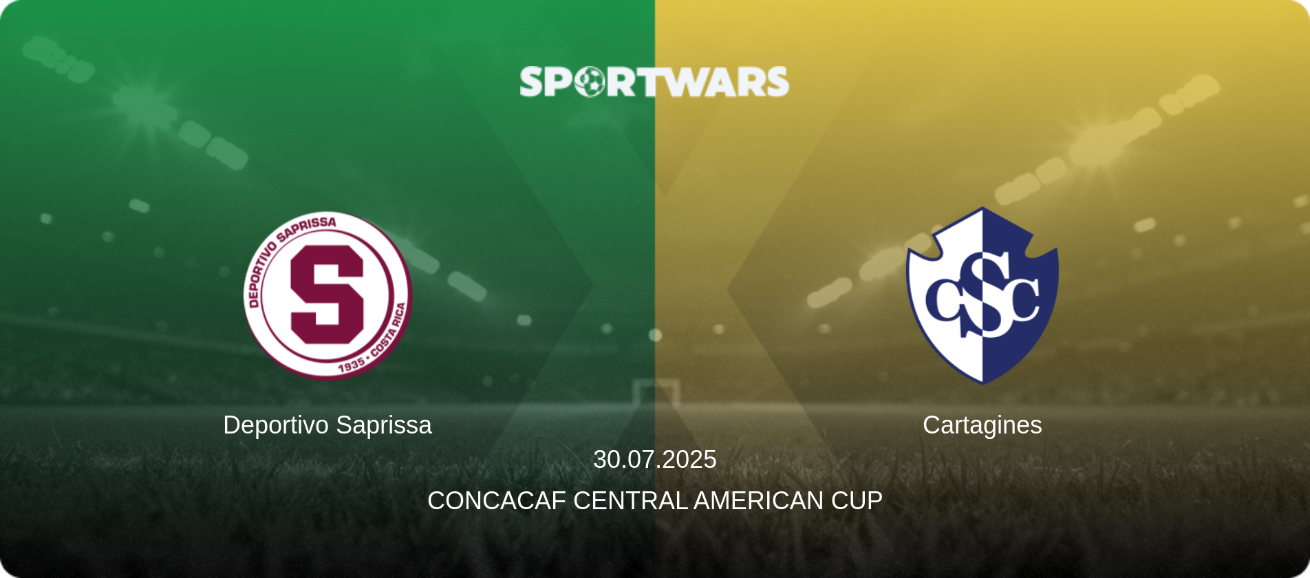 Deportivo Saprissa — Cartagines, 30.07.2025 — Concacaf Central American Cup (match preview)