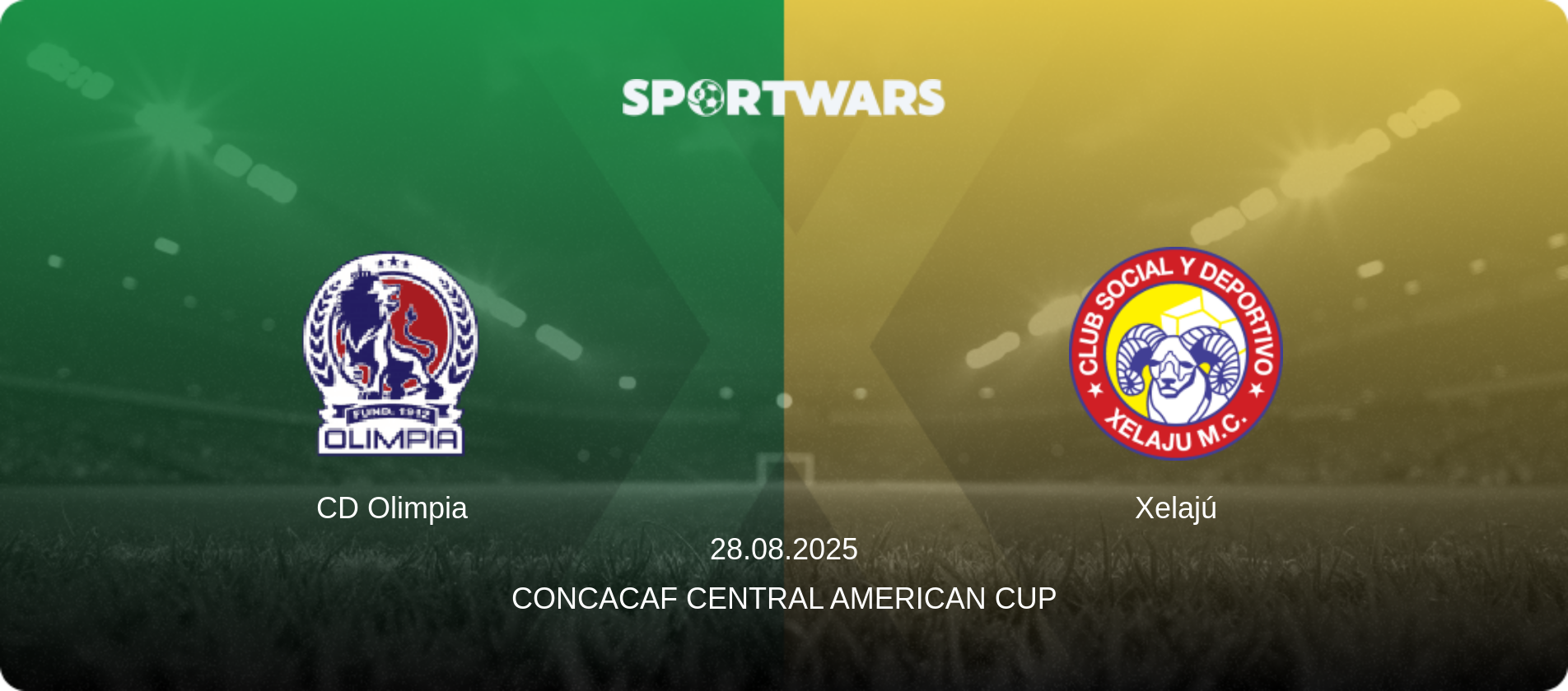 CD Olimpia — Xelajú, 28.08.2025 — Concacaf Central American Cup (match preview)