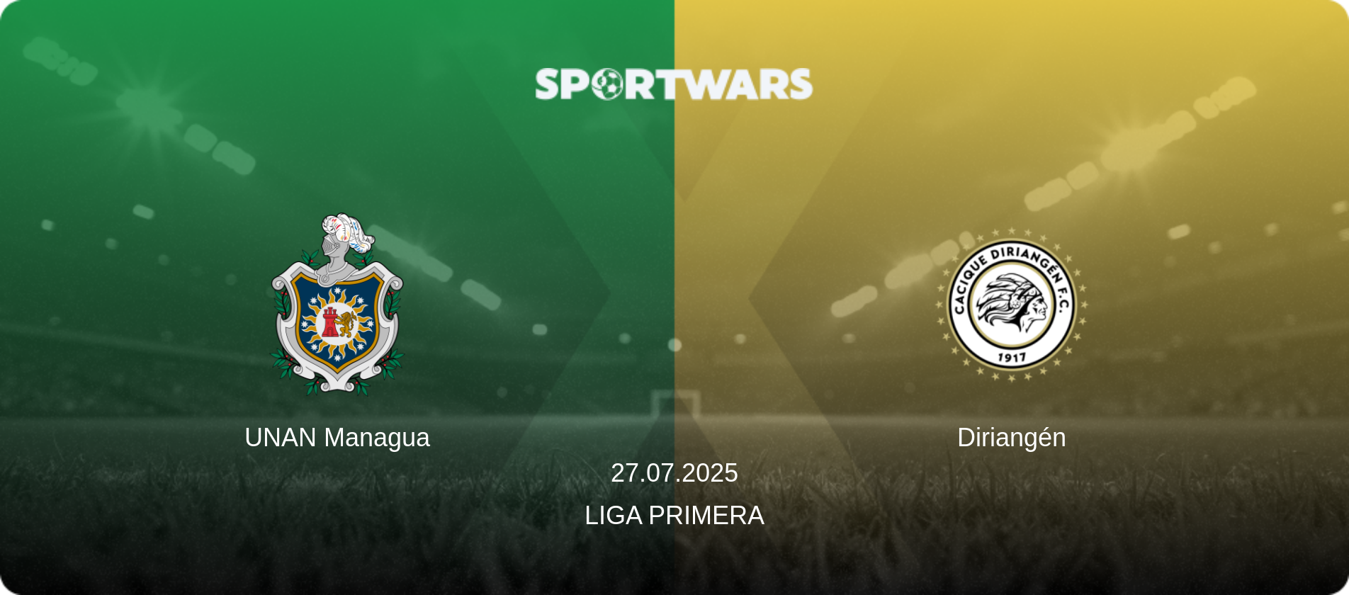 UNAN Managua — Diriangén, 27.07.2025 — Liga Primera (match preview)