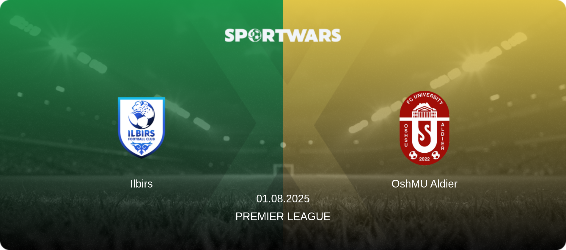 Ilbirs — OshMU Aldier, 01.08.2025 — Premier League (match preview)