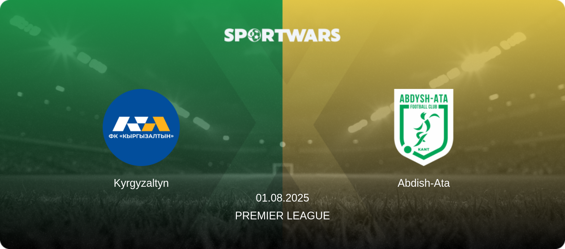 Kyrgyzaltyn — Abdish-Ata, 01.08.2025 — Premier League (match preview)