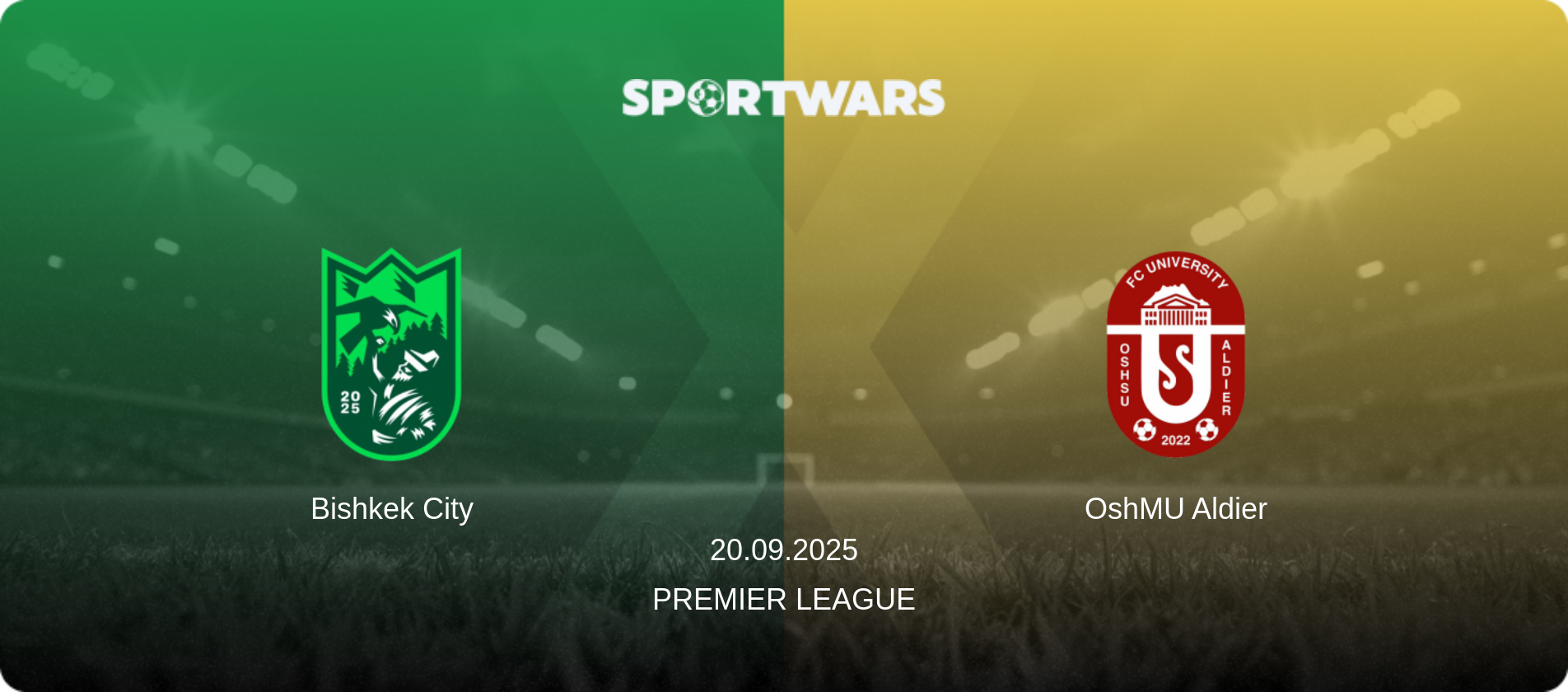 Bishkek City — OshMU Aldier, 20.09.2025 — Premier League (match preview)