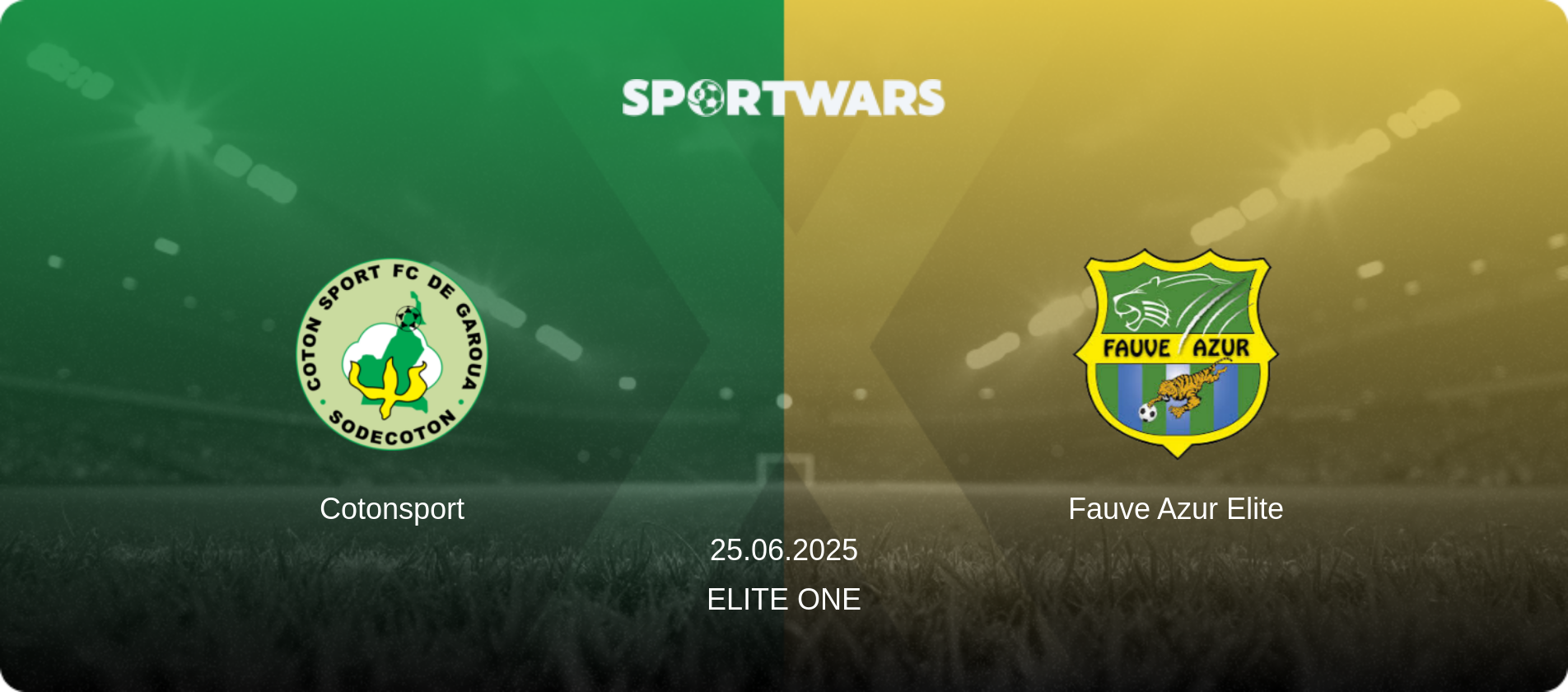 Cotonsport — Fauve Azur Elite, 25.06.2025 — Elite One (match preview)