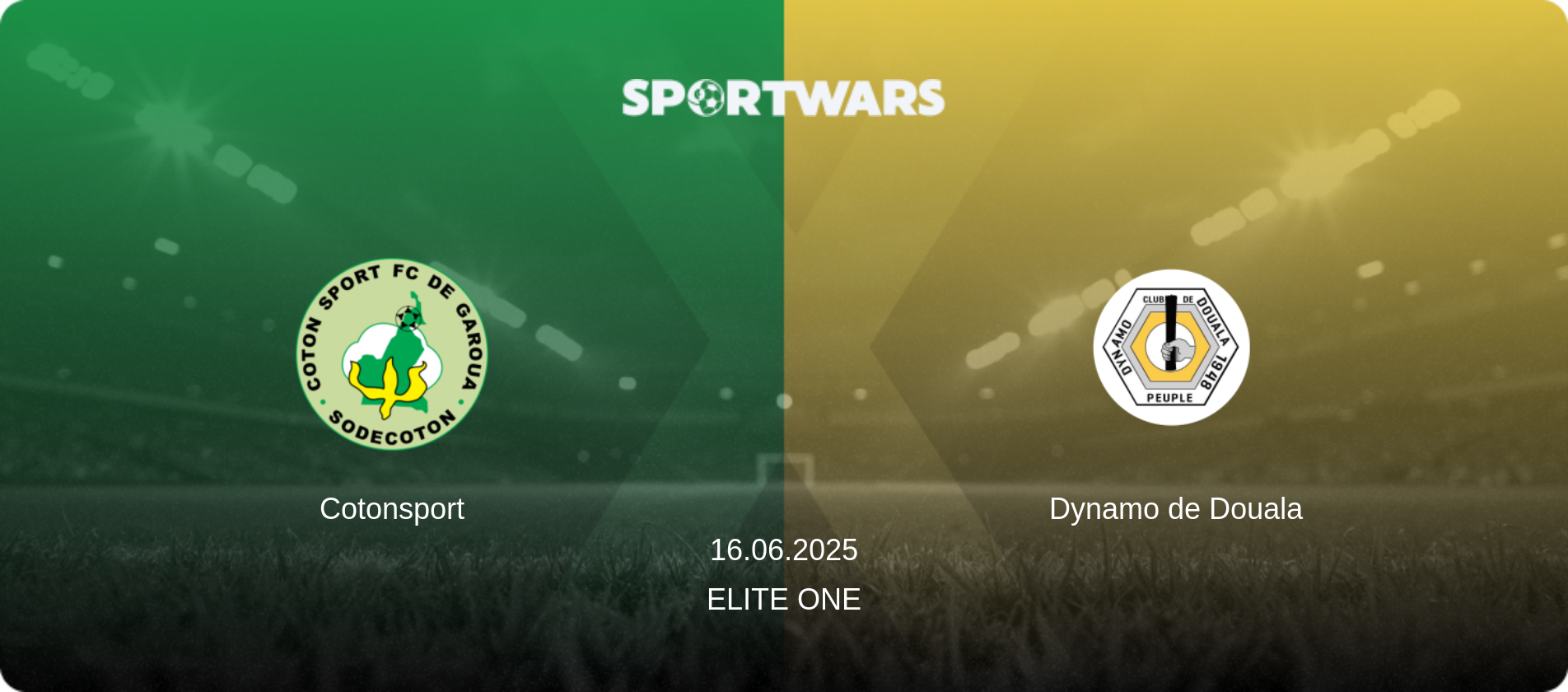 Cotonsport — Dynamo de Douala, 16.06.2025 — Elite One (match preview)