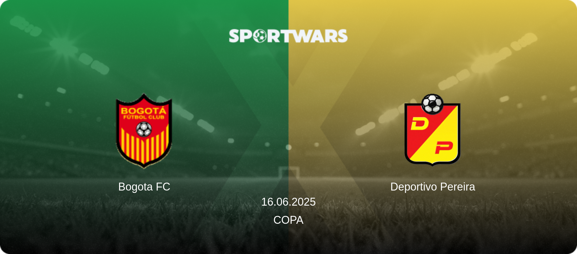 Bogota FC — Deportivo Pereira, 16.06.2025 — Copa (match preview)