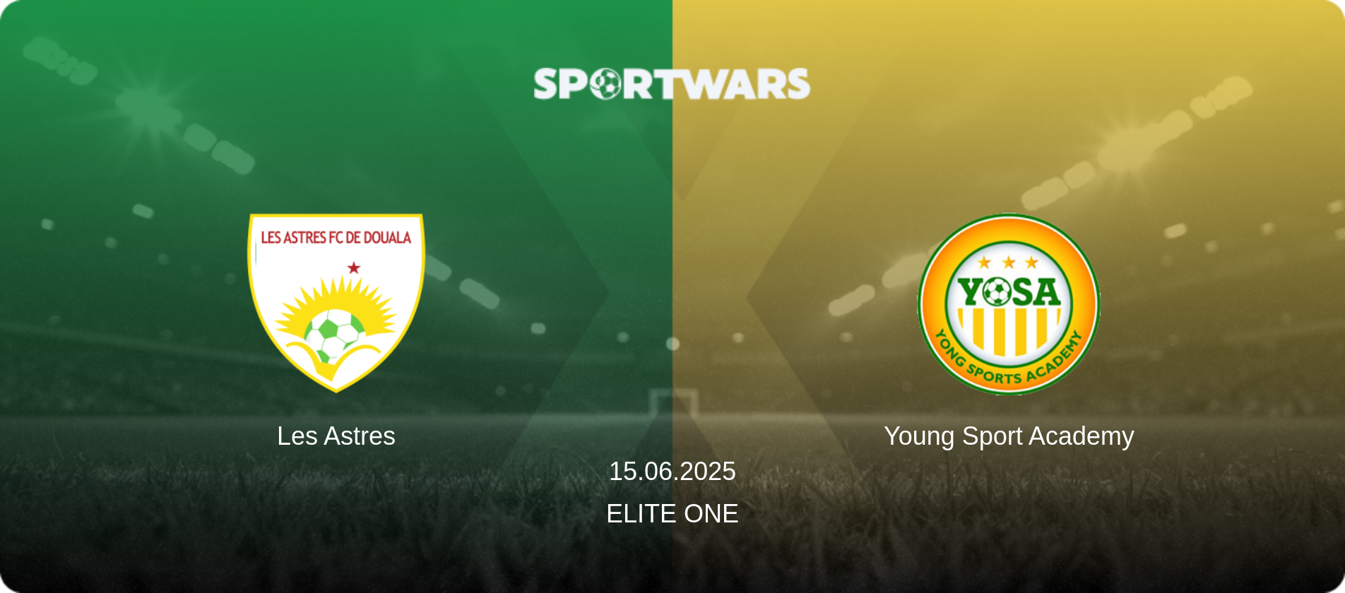 Les Astres — Young Sport Academy, 15.06.2025 — Elite One (match preview)