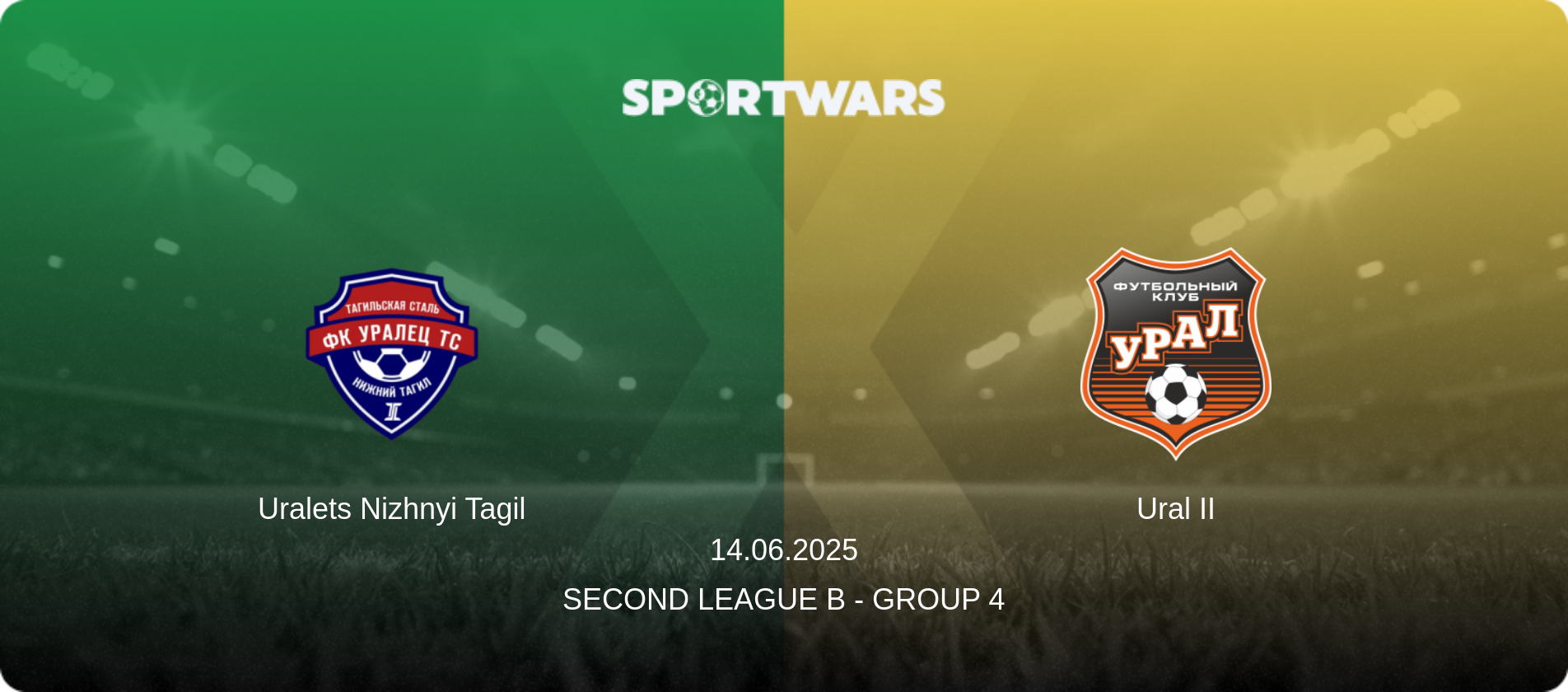 Uralets Nizhnyi Tagil — Ural II, 14.06.2025 — Second League B - Group 4 (match preview)