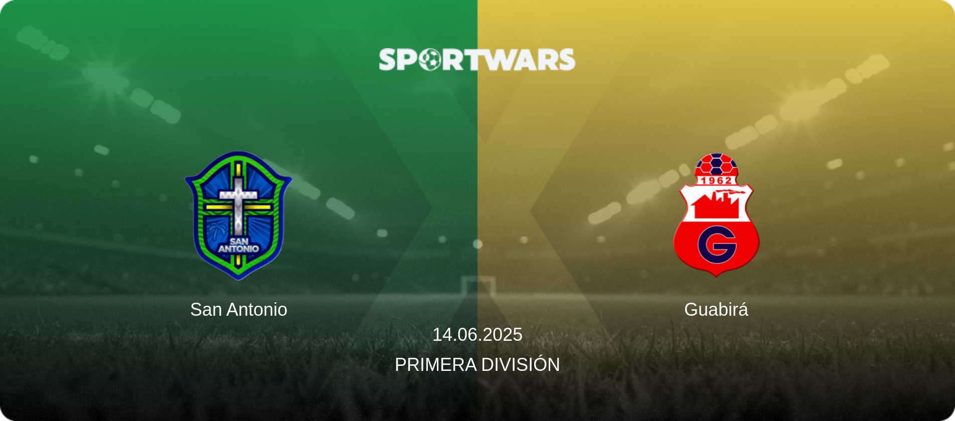 San Antonio — Guabirá, 14.06.2025 — Primera División (match preview)
