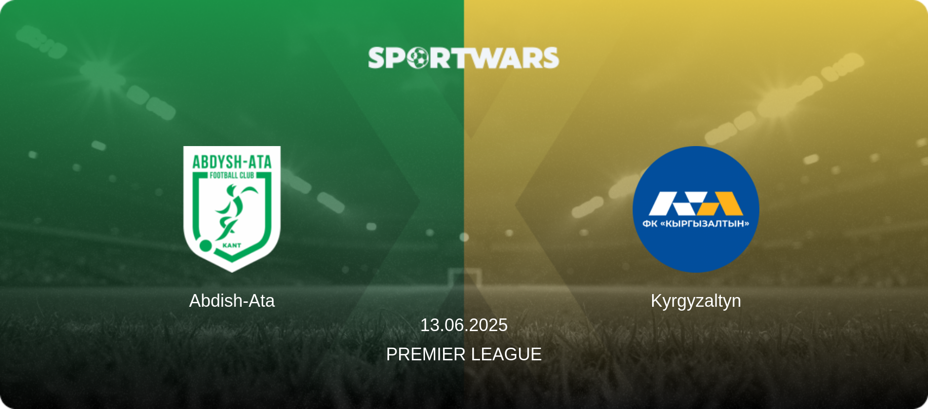 Abdish-Ata — Kyrgyzaltyn, 13.06.2025 — Premier League (match preview)