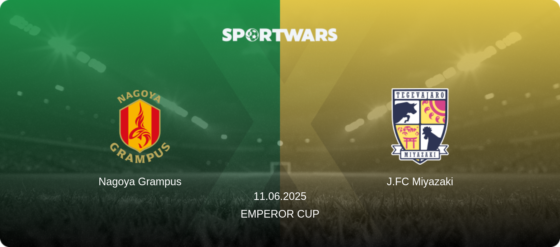 Nagoya Grampus — J.FC Miyazaki, 11.06.2025 — Emperor Cup (match preview)
