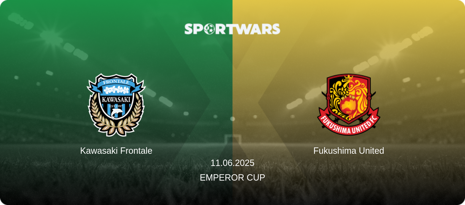 Kawasaki Frontale — Fukushima United, 11.06.2025 — Emperor Cup (match preview)
