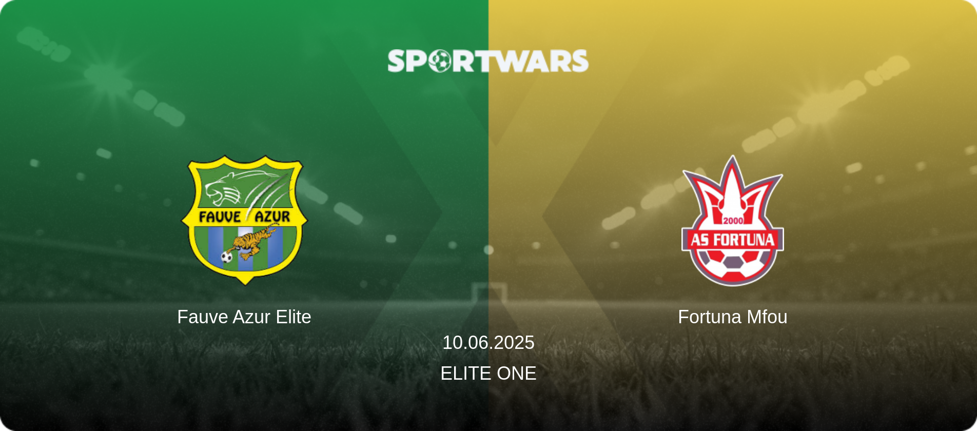 Fauve Azur Elite — Fortuna Mfou, 10.06.2025 — Elite One (match preview)