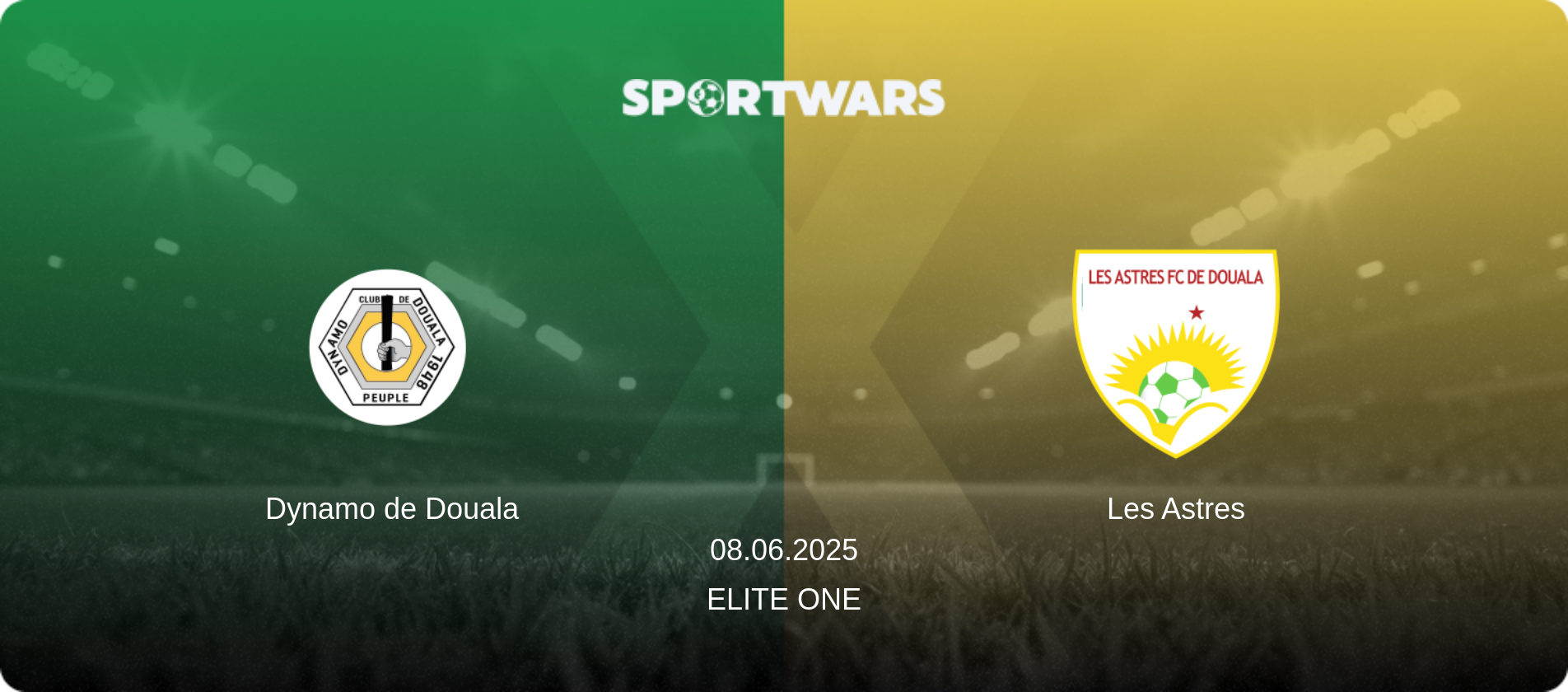 Dynamo de Douala — Les Astres, 08.06.2025 — Elite One (match preview)