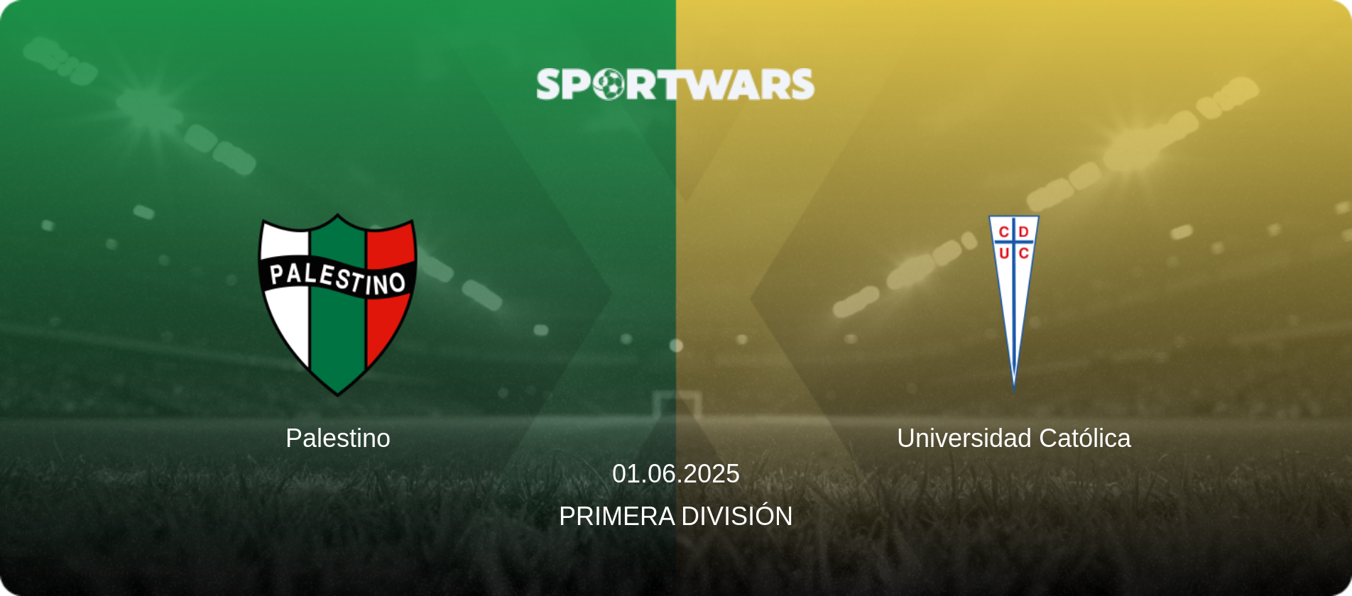 Palestino — Universidad Católica, 01.06.2025 — Primera División (match preview)