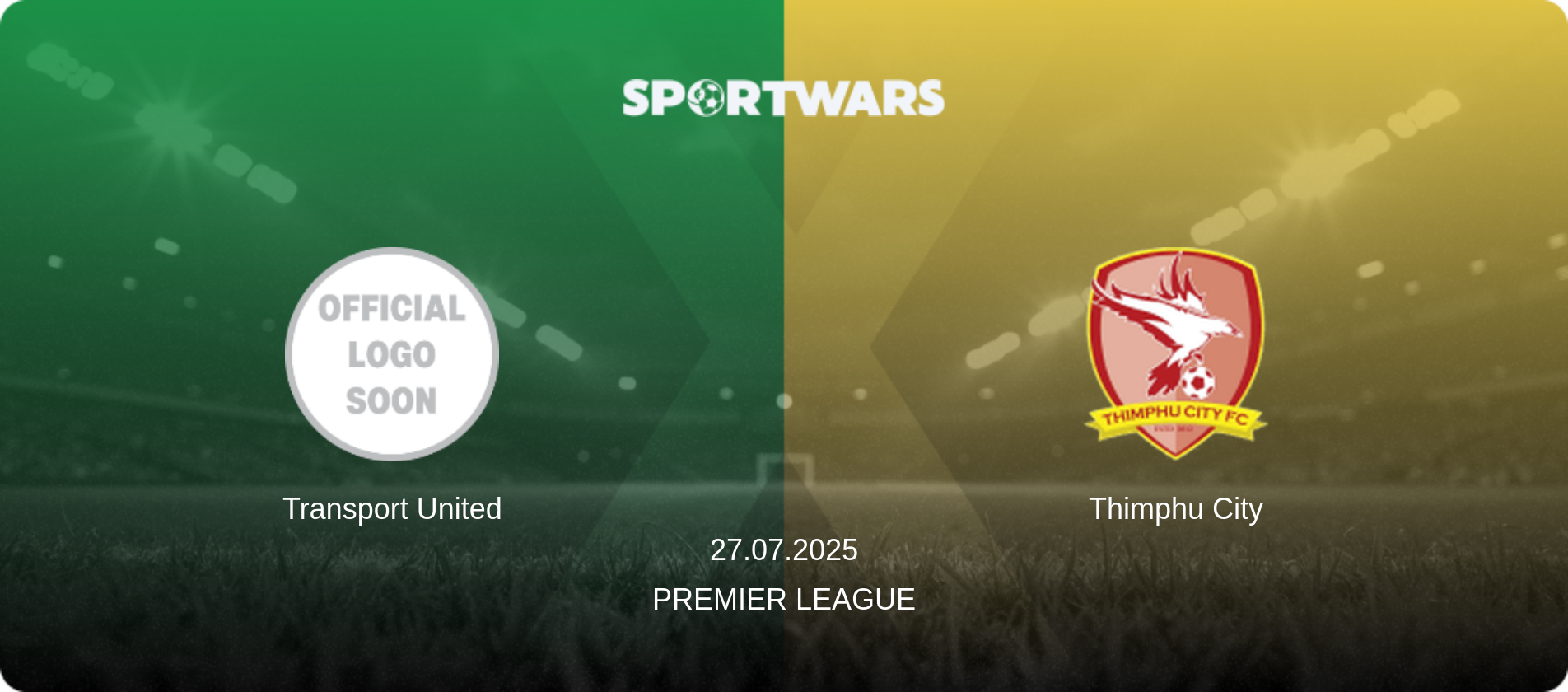 Transport United — Thimphu City, 27.07.2025 — Premier League (match preview)