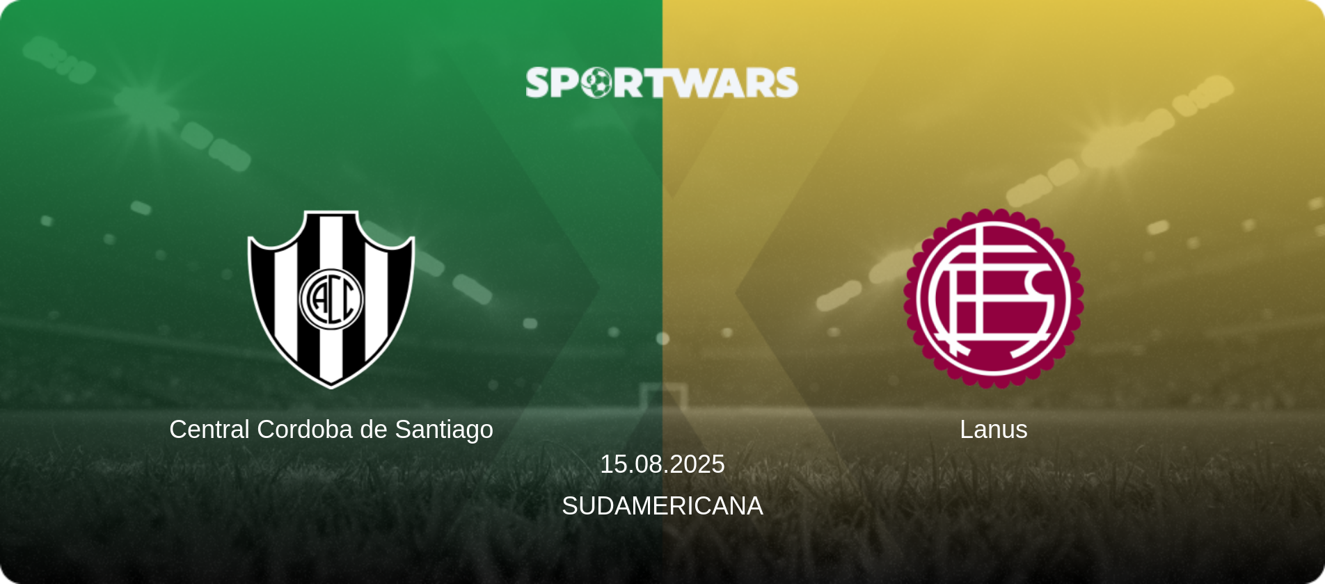 Central Cordoba de Santiago — Lanus, 15.08.2025 — Sudamericana (match preview)