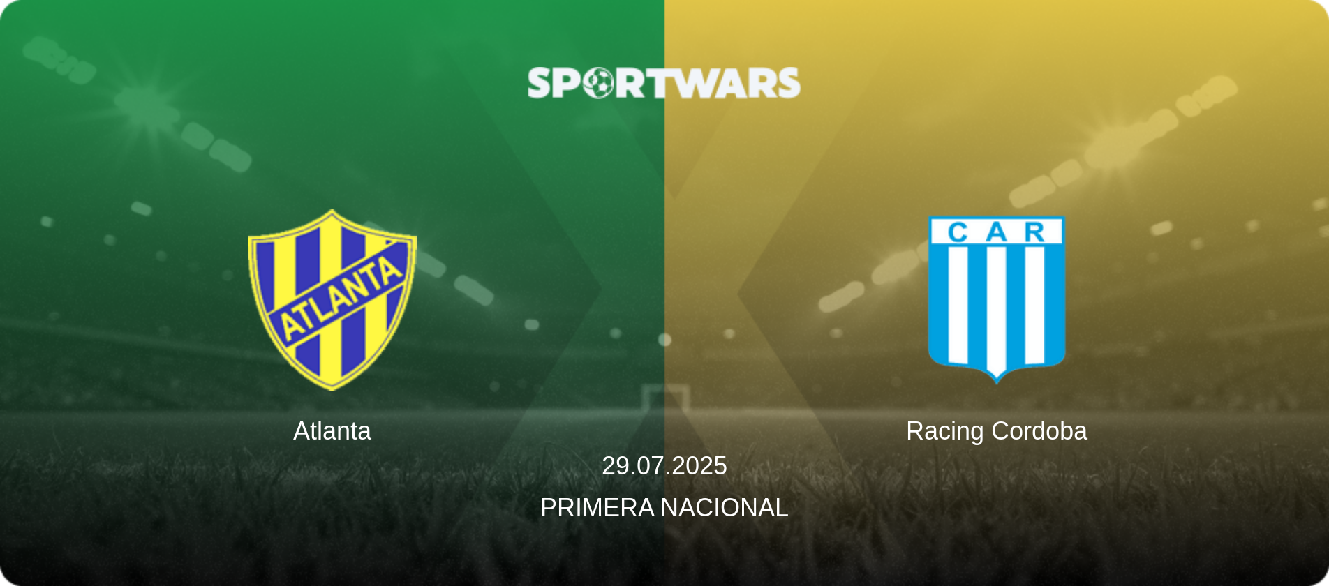 Atlanta — Racing Cordoba, 29.07.2025 — Primera Nacional (match preview)