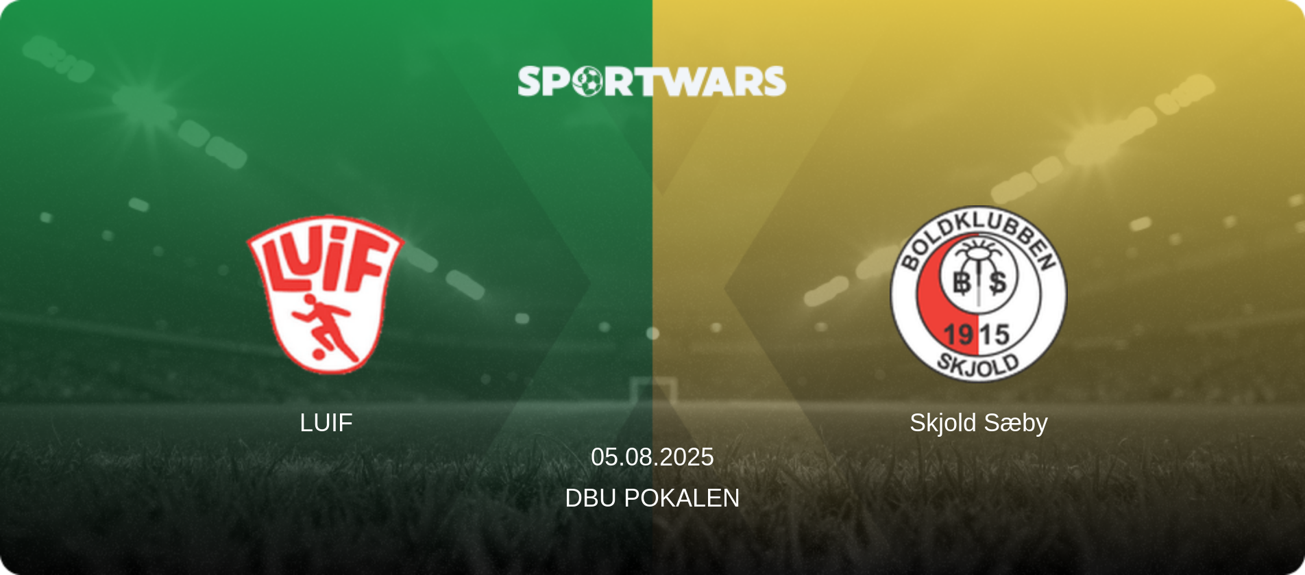 LUIF — Skjold Sæby, 05.08.2025 — DBU Pokalen (match preview)