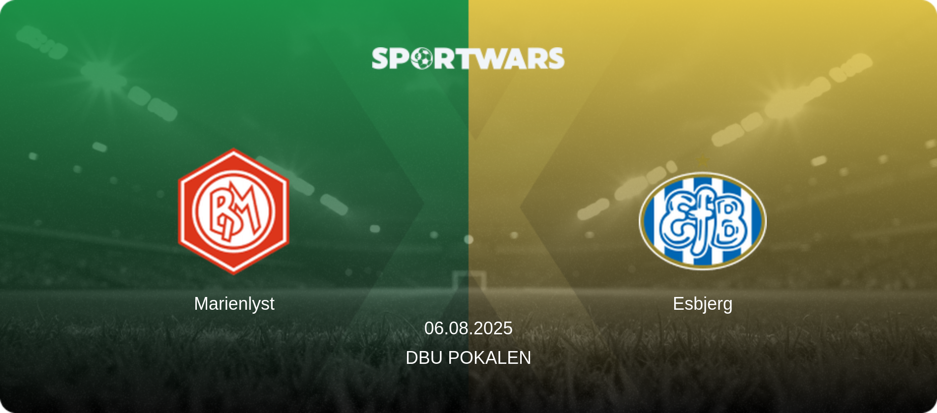 Marienlyst — Esbjerg, 06.08.2025 — DBU Pokalen (match preview)