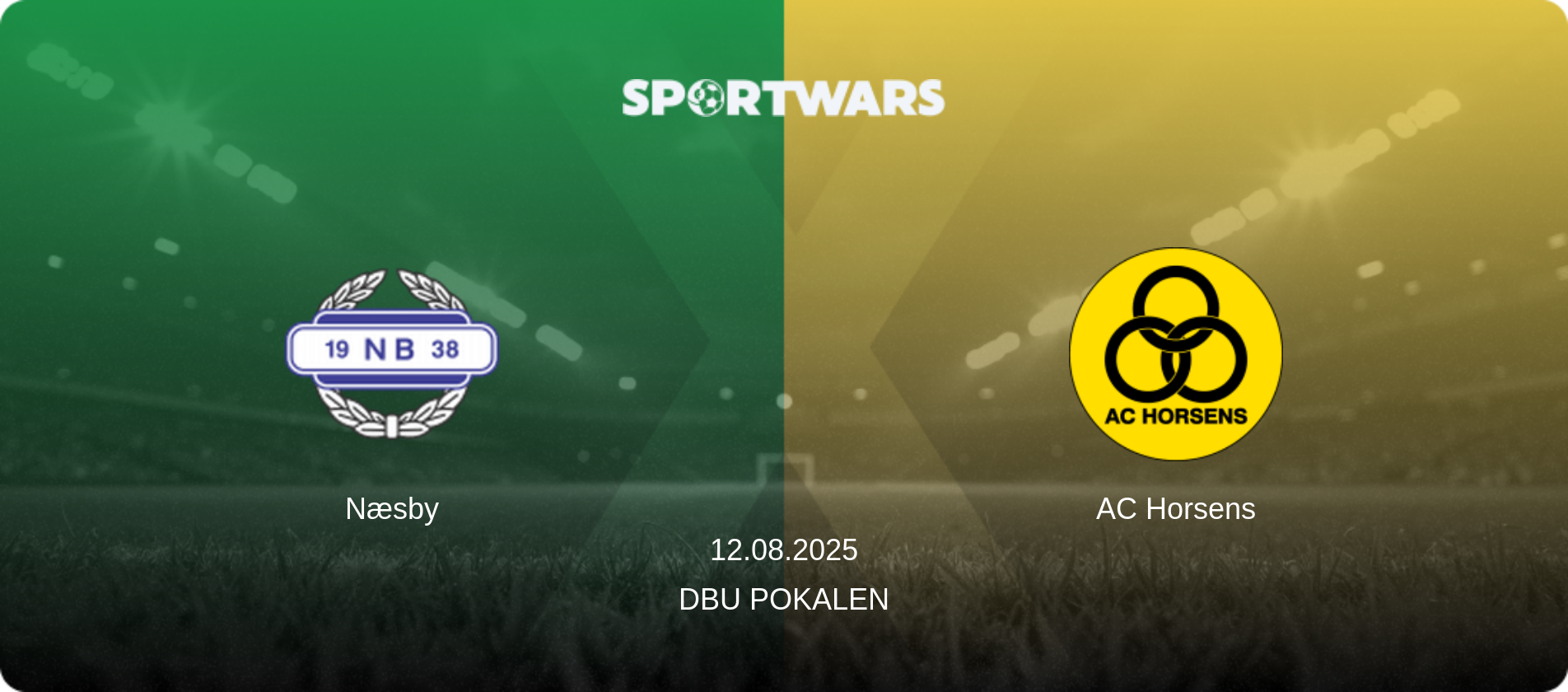 Næsby — AC Horsens, 12.08.2025 — DBU Pokalen (match preview)