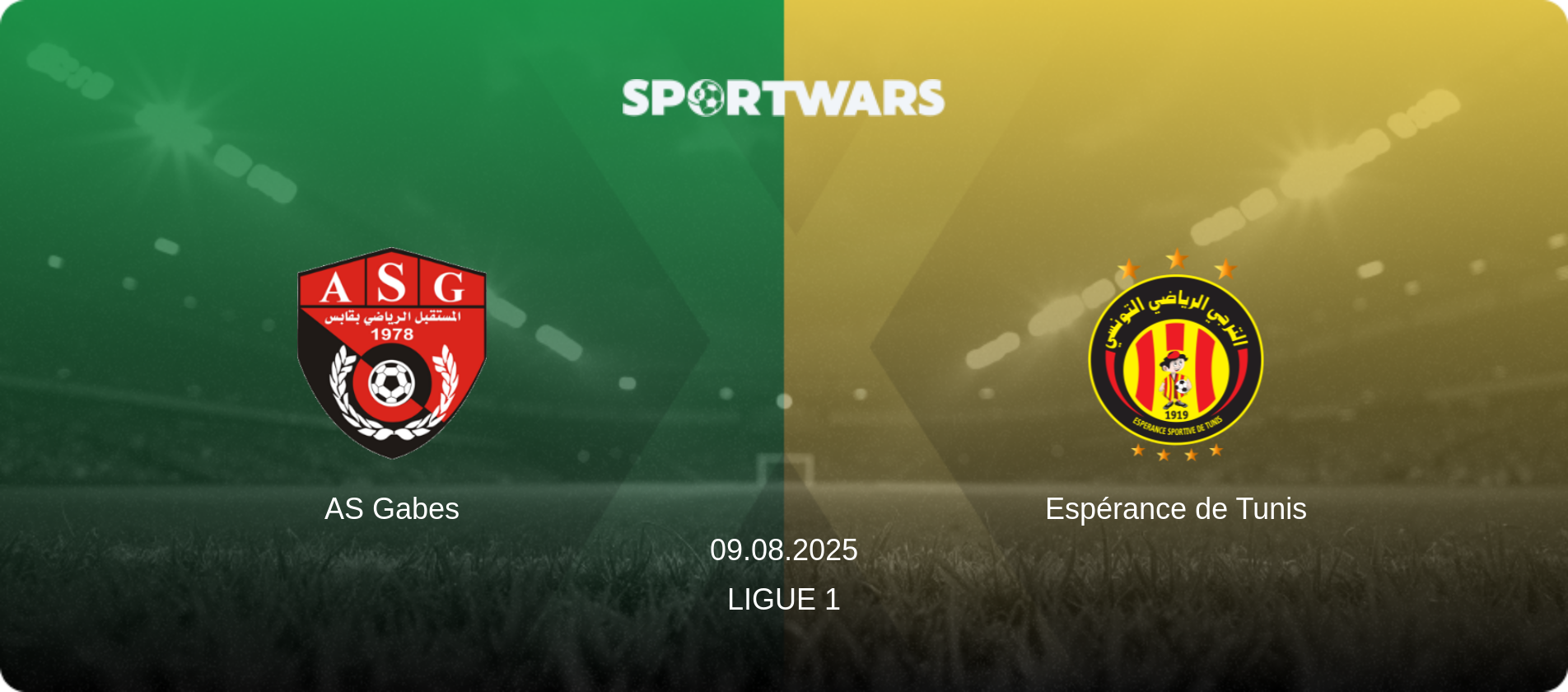 AS Gabes — Espérance de Tunis, 09.08.2025 — Ligue 1 (match preview)