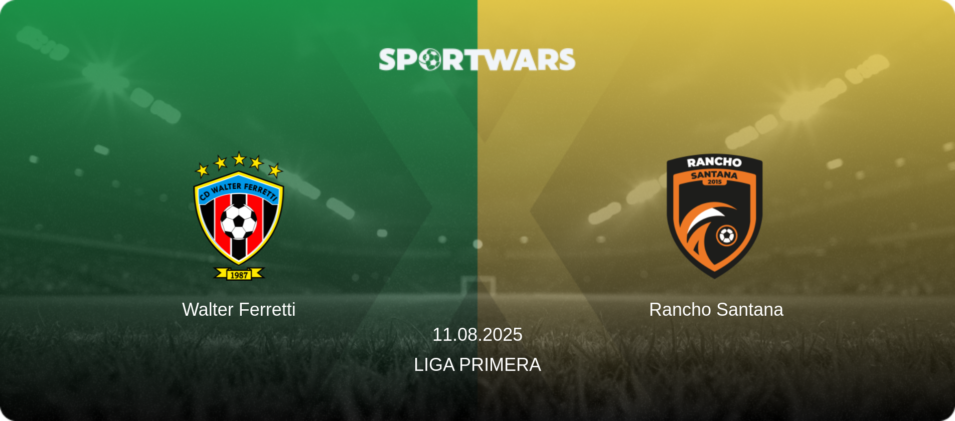 Walter Ferretti — Rancho Santana, 11.08.2025 — Liga Primera (match preview)