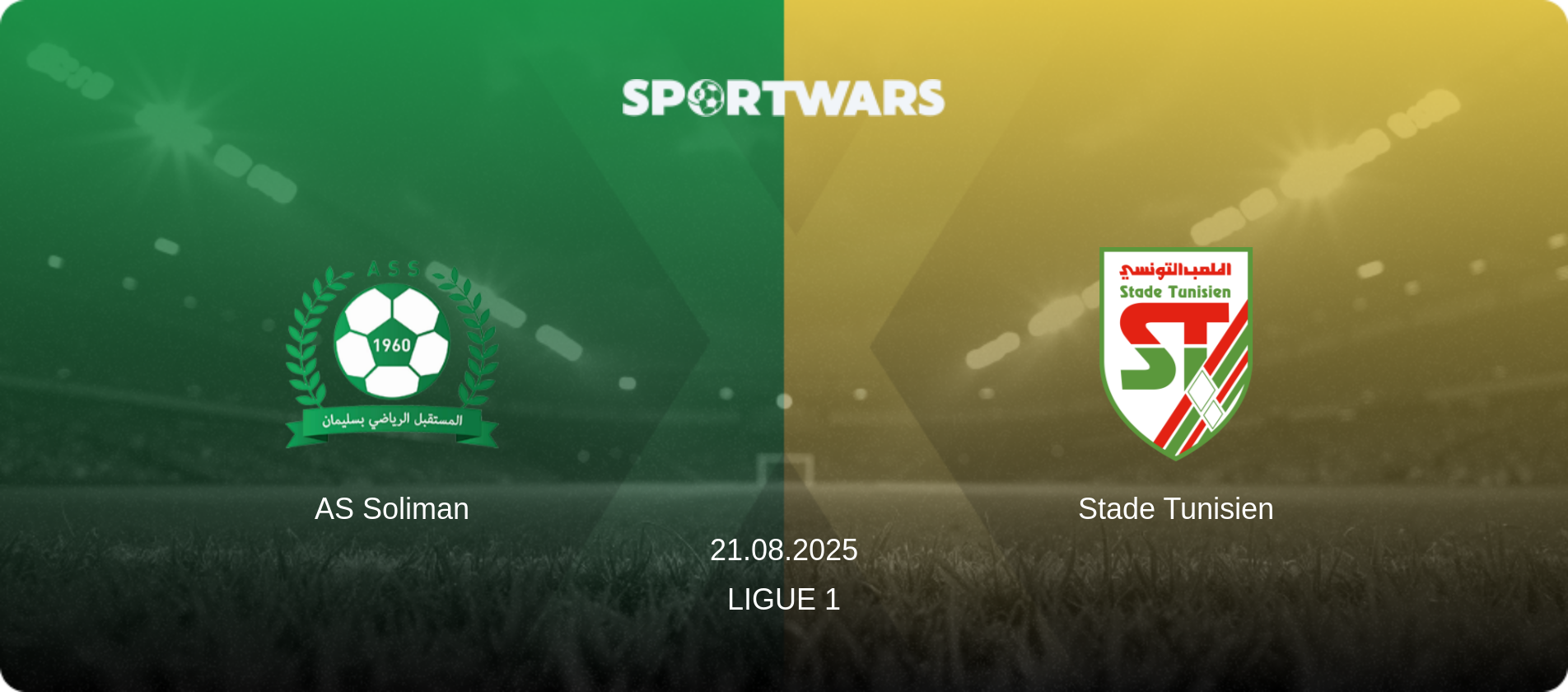 AS Soliman — Stade Tunisien, 21.08.2025 — Ligue 1 (match preview)