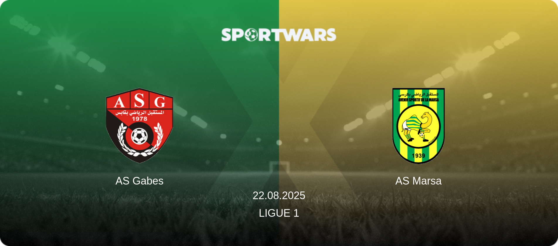 AS Gabes — AS Marsa, 22.08.2025 — Ligue 1 (match preview)