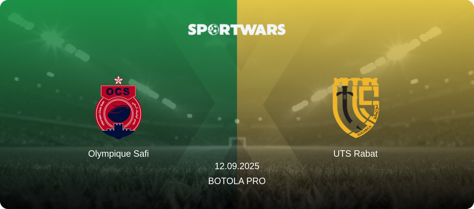 Olympique Safi — UTS Rabat, 12.09.2025 — Botola Pro (match preview)
