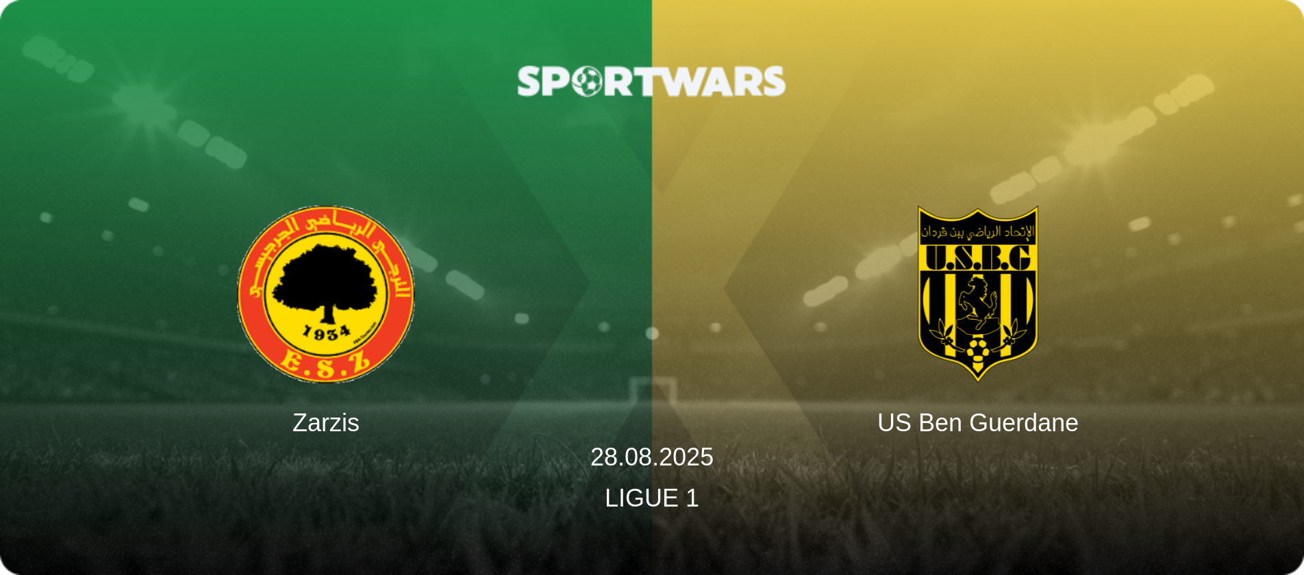 Zarzis — US Ben Guerdane, 28.08.2025 — Ligue 1 (match preview)